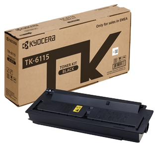 Práctico Clínica De trato fácil Kyocera TK-6115 Black Toner Cartridge *Compatible* - Centrifugal  Technologies LTD